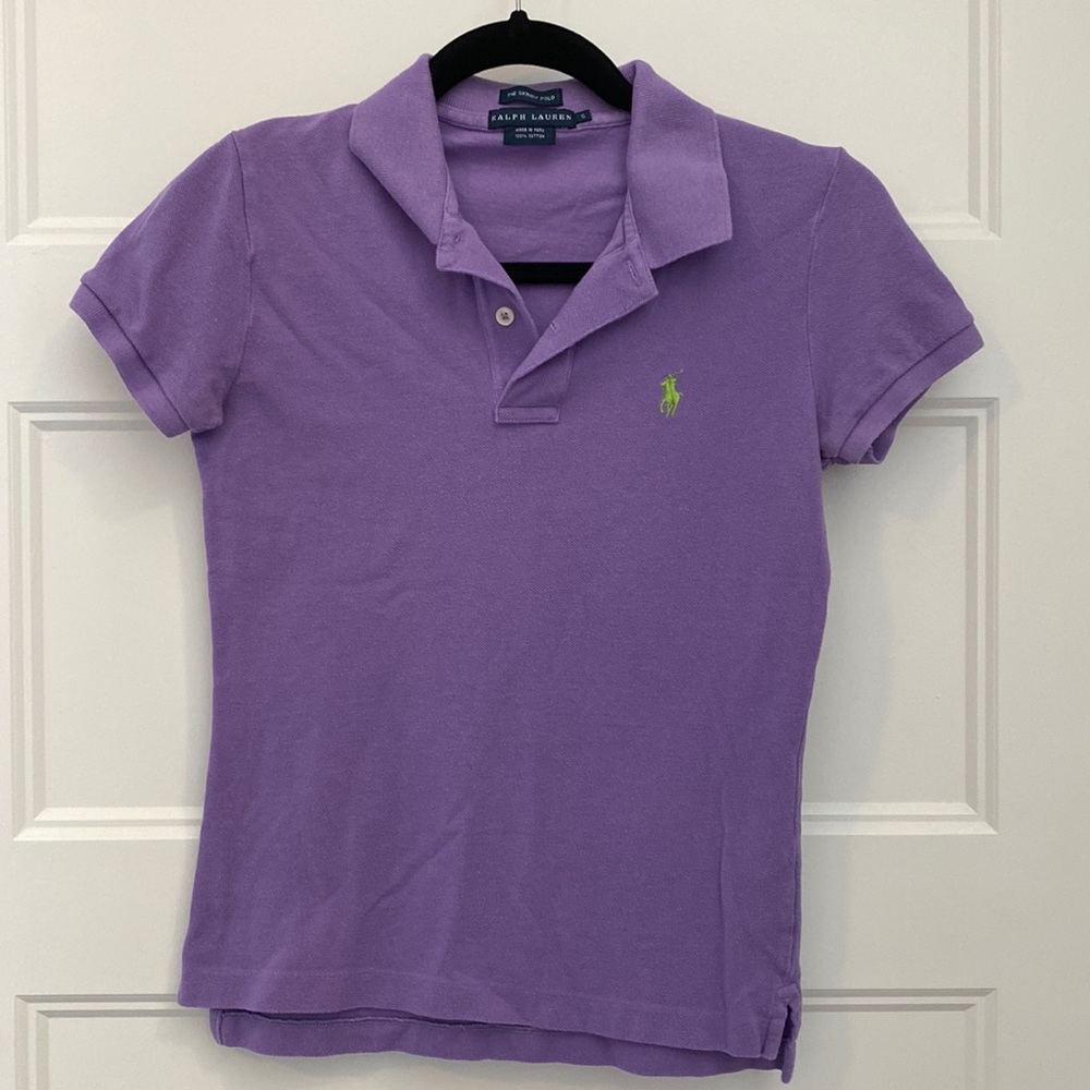 RALPH LAUREN — Purple Polo